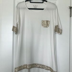 Chico’s sequined top